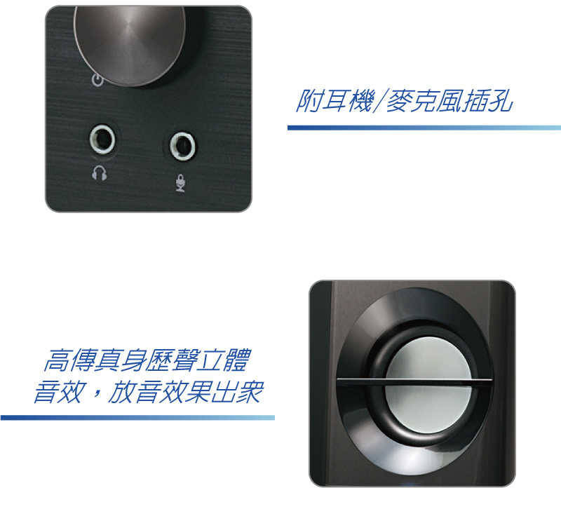 SANLUX SYSP-190 台灣三洋2.0聲道USB多媒體喇叭 [富廉網]