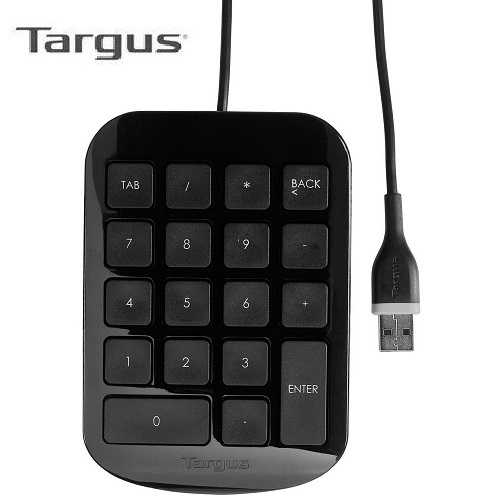 [富廉網]【Targus】AKP10AP 黑潮數字鍵盤