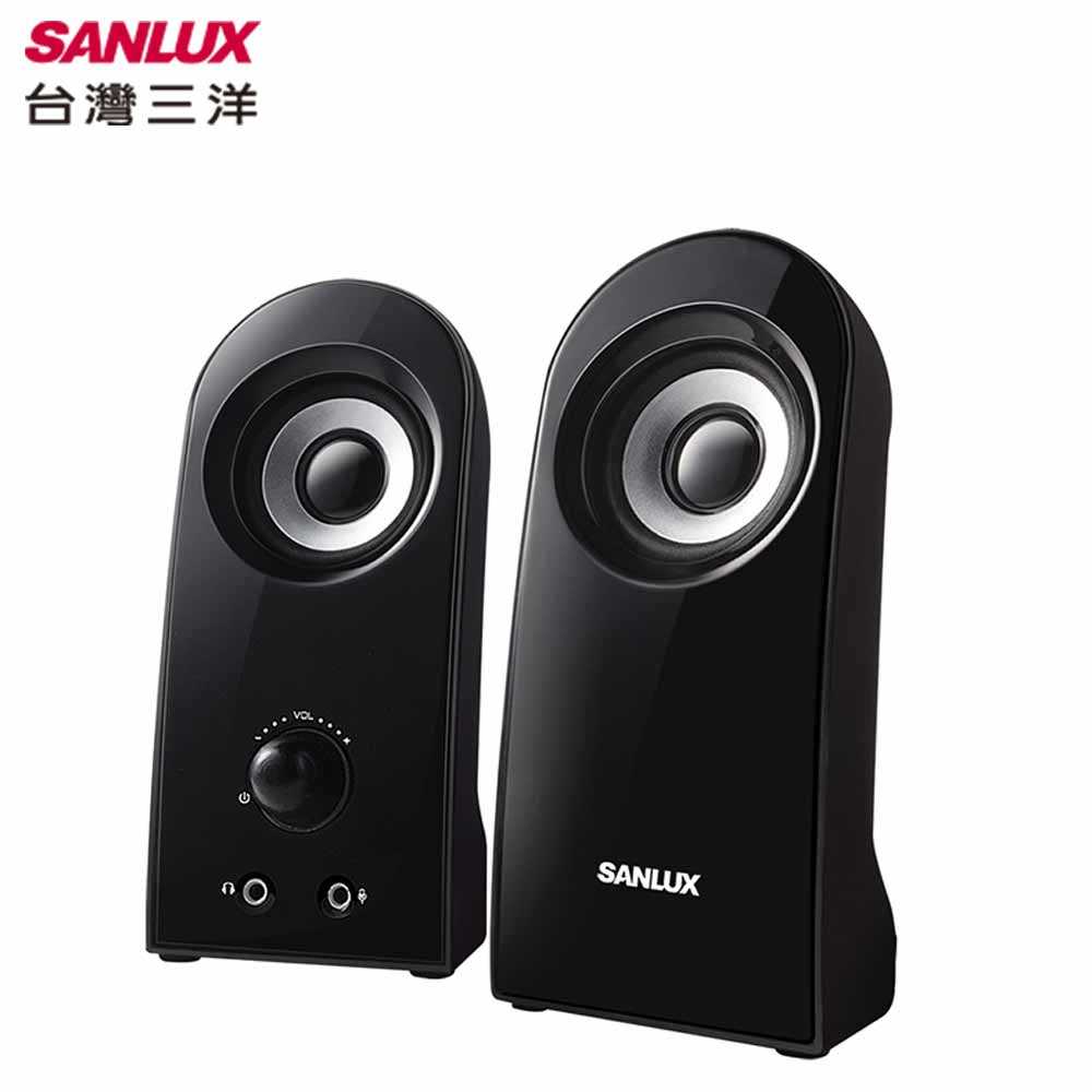 SANLUX (SANYO)台灣三洋 2.0聲道USB多媒體喇叭 SYSP-M220-富廉網
