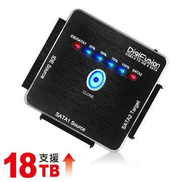 DigiFusion 伽利略 專業加強版 SATA\u0026IDE TO USB3.0 光速線 U3I-693[富廉網]