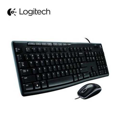 羅技 Logitech MK200 USB 有線鍵盤滑鼠組 [富廉網]