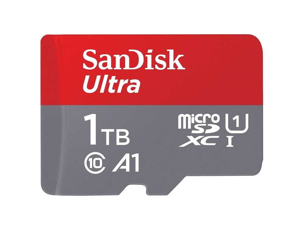 SanDisk Ultra microSDXC 1TB, A1, C10, U1, UHS-I, 150MB/s 記憶卡