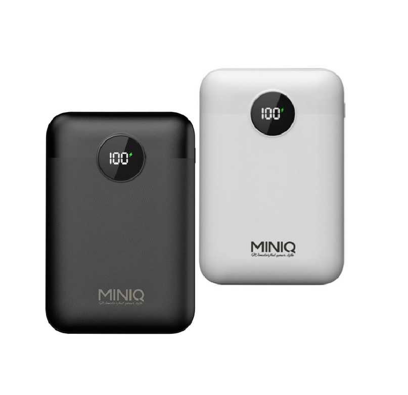 MINIQ  10000mAh 20W PD+QC3.0 數顯急速充電行動電源 MD-BP-072 [富廉網]