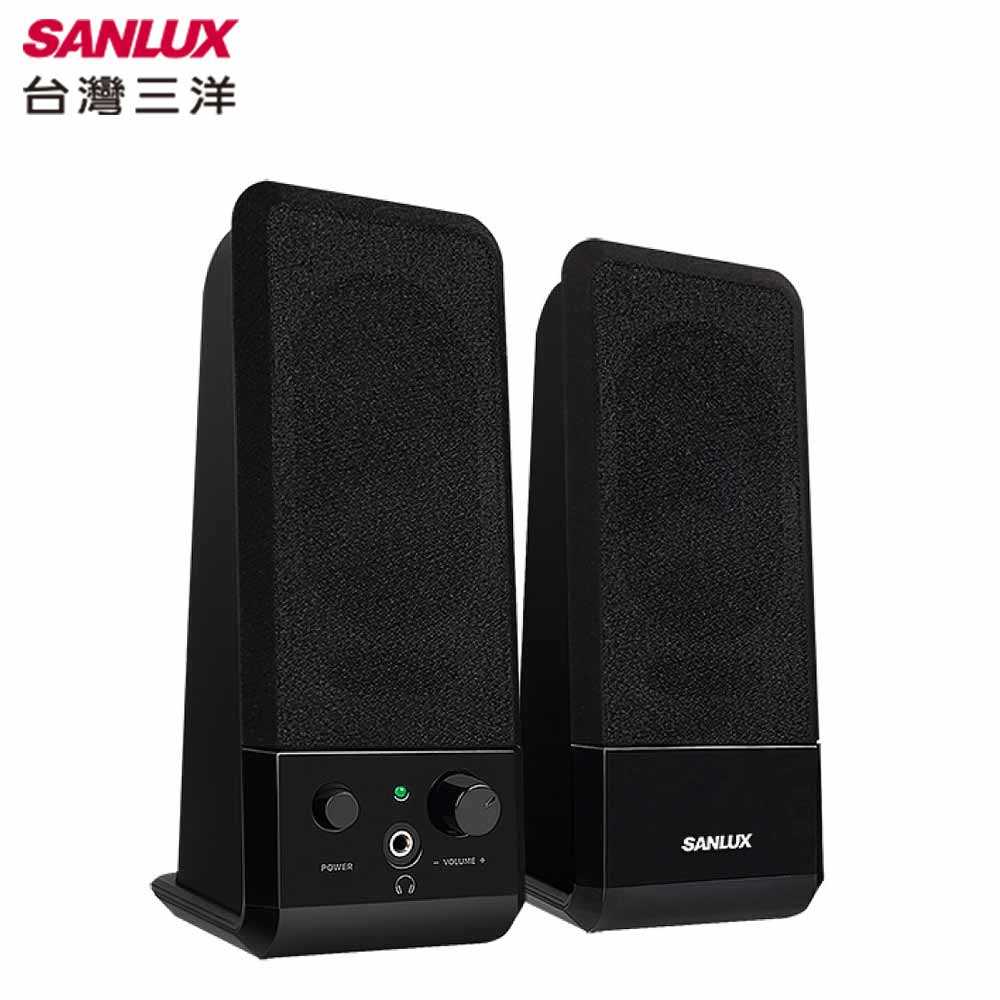 SANLUX (SANYO) 台灣三洋 2.0聲道 USB多媒體喇叭 SYSP-M210-富廉網