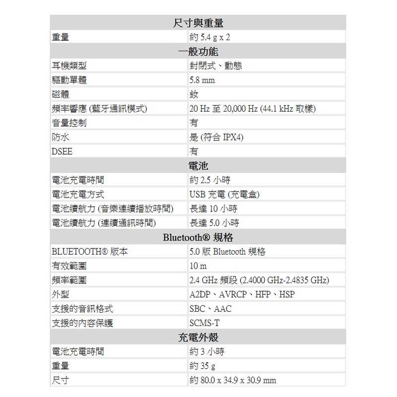 SONY WF-C500真無線藍牙耳機 原廠公司貨 [富廉網]