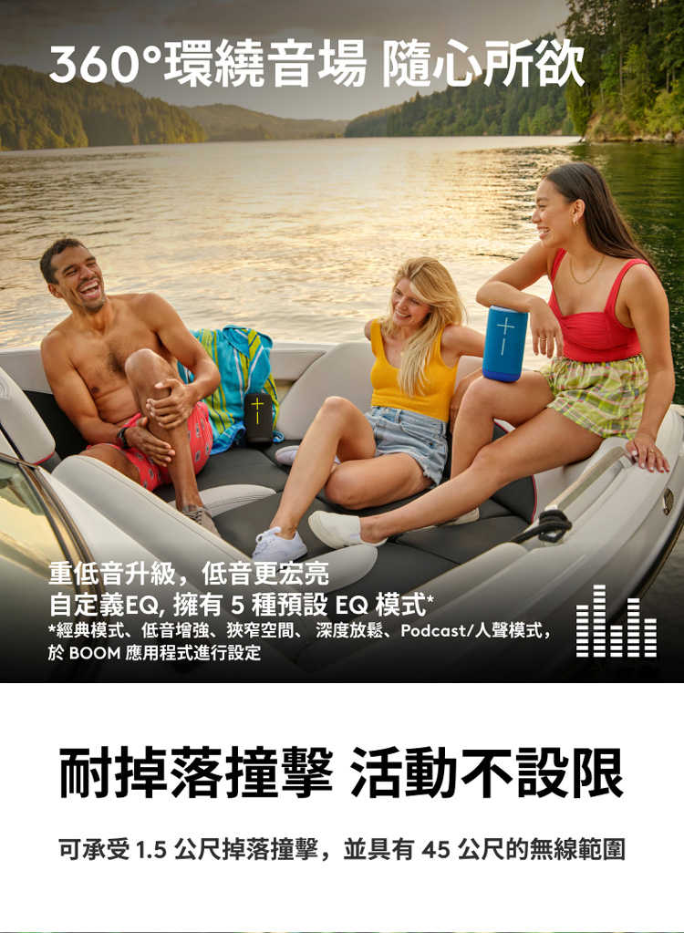 UE BOOM 4 防水無線藍牙喇叭 [富廉網]