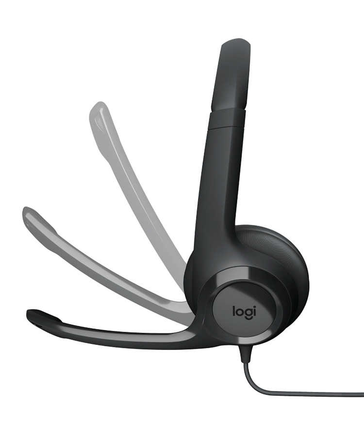 羅技 H390 USB耳機麥克風 [富廉網]