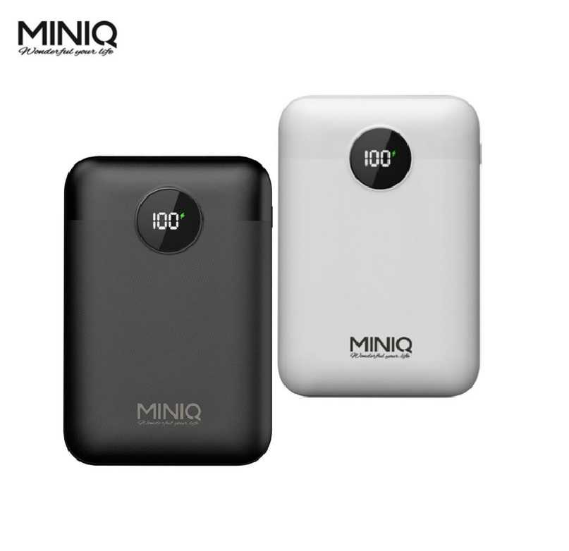 MINIQ 10000mAh 20W PD+QC3.0 數顯急速充電行動電源 MD-BP-072 [富廉網]