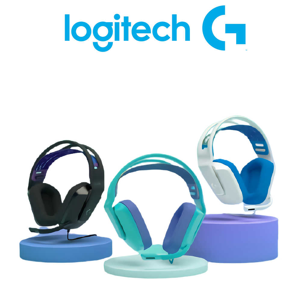 Logitech 羅技 G335 有線遊戲耳機麥克風(黑/白/綠)-富廉網