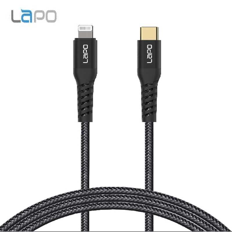 LaPO 極限系列 USB-C to Lightning 防彈纖維傳輸線 TW-MCA15/TW-MCA16 [富廉網]