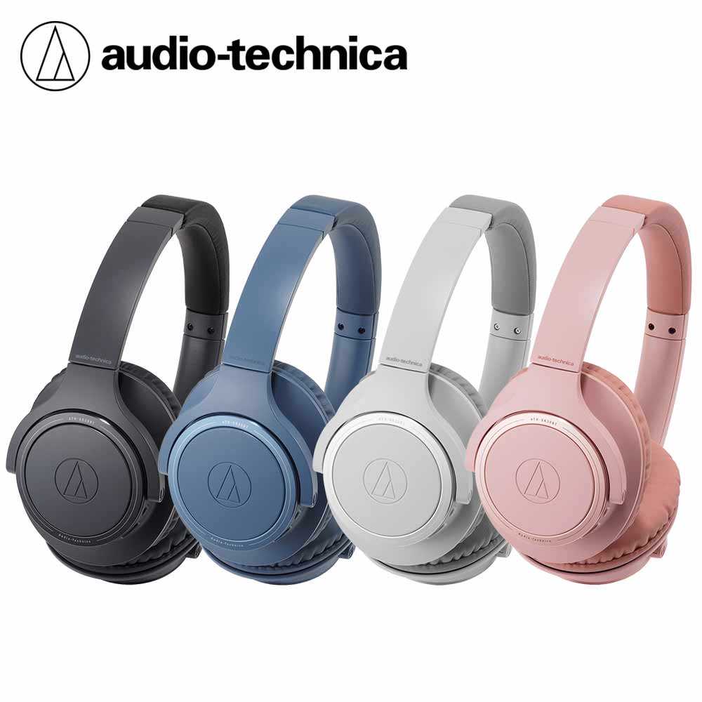 audio-technica 鐵三角 ATH-SR30BT 無線藍牙 耳罩式耳機-富廉網