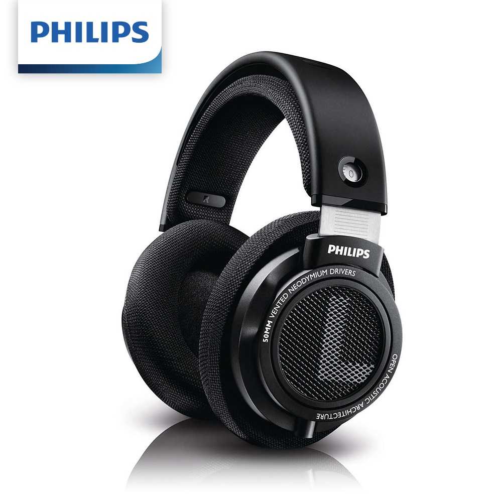 [富廉網]【PHILIPS】飛利浦 SHP9500 HiFi立體聲 耳罩式耳機