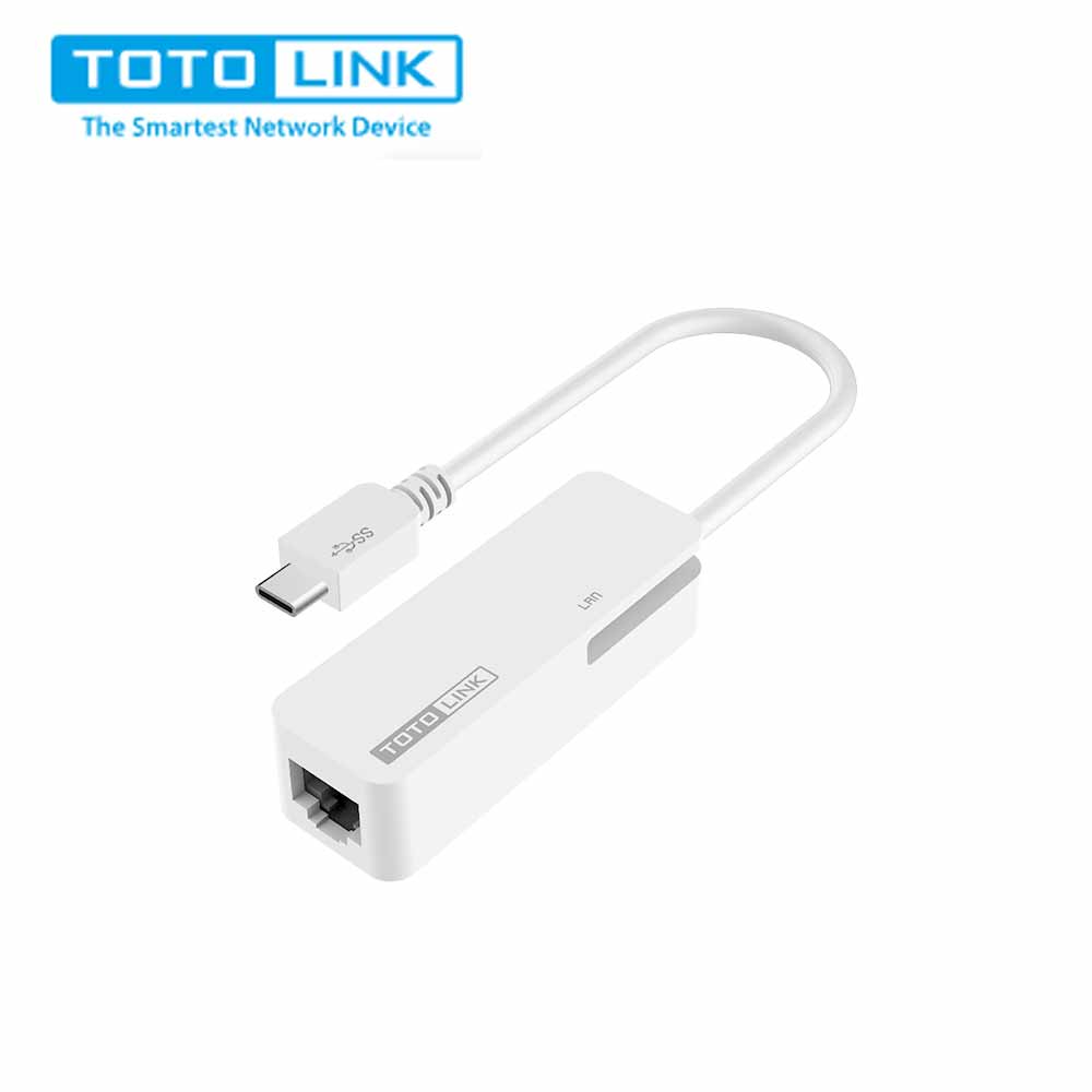 TOTOLINK C100 USB Type-C 轉RJ45 網路卡-富廉網