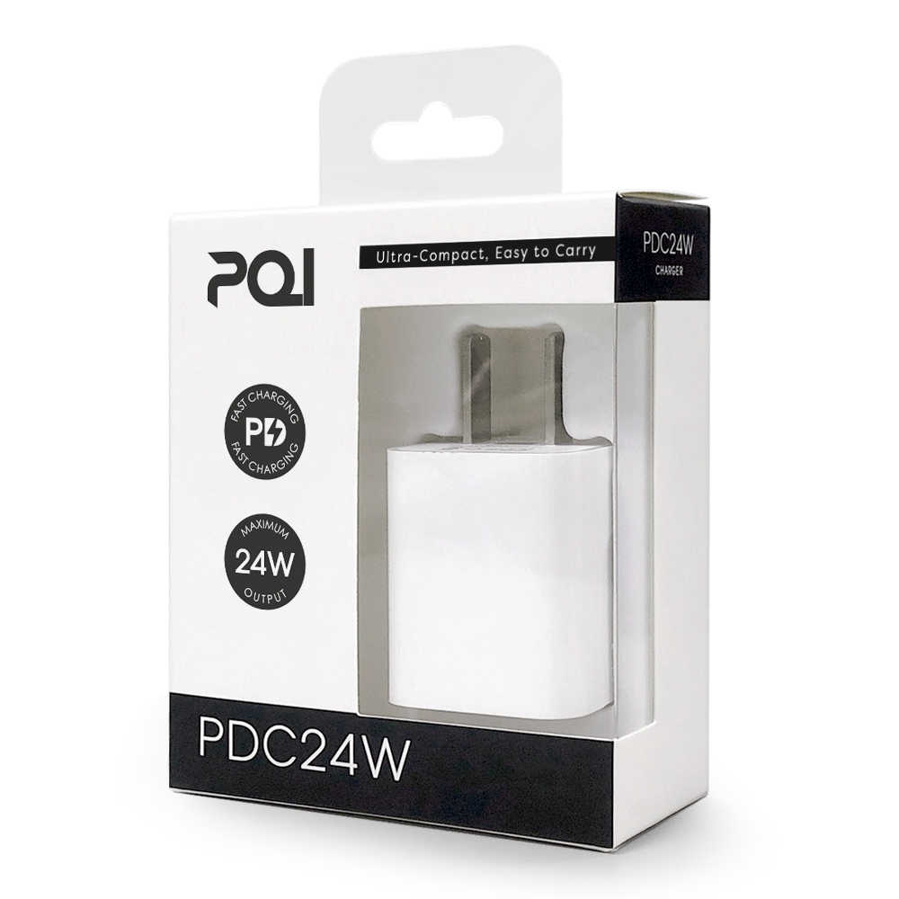 PQI PDC24W USB-C 極速(PD)快充頭 [富廉網]