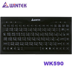 WINTEK 文鎧 WK590 USB迷你鍵盤 [富廉網]
