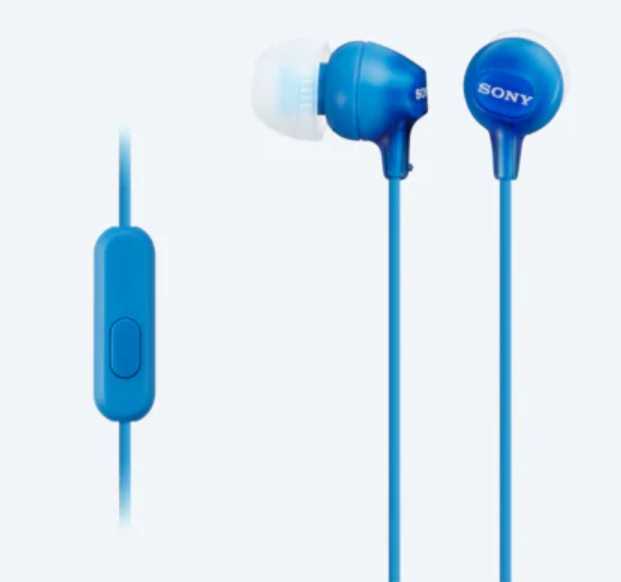 SONY  手機用密閉型耳塞式耳機麥克風 MDR-EX15AP  [富廉網]