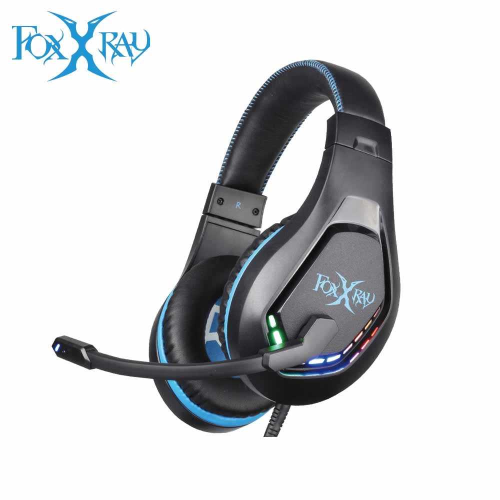 FOXXRAY FXR-SAU-33 彩羽響狐USB電競全罩式耳機麥克風-富廉網