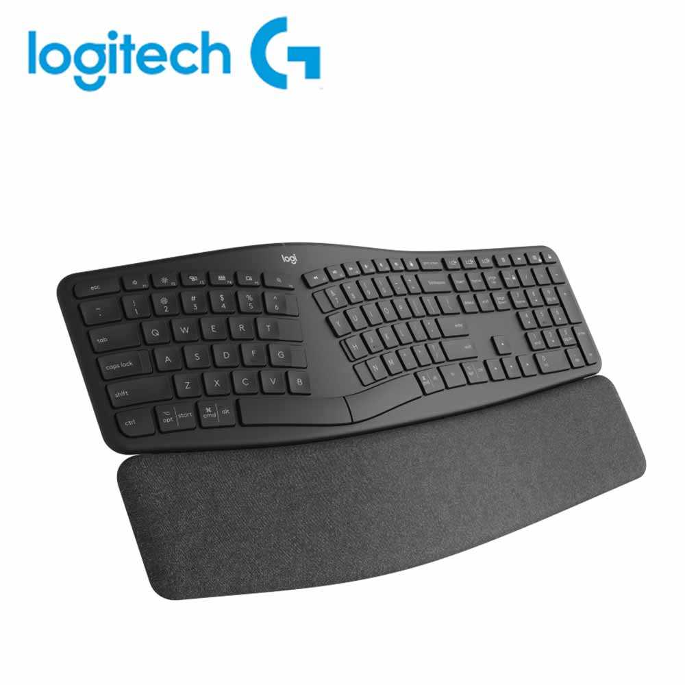 Logitech 羅技 DW ERGO K860 人體工學鍵盤-富廉網