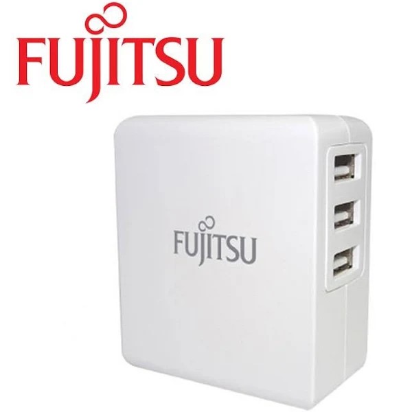 FUJITSU 富士通 US-06 4.8A電源供應器(USB充電器) [富廉網]