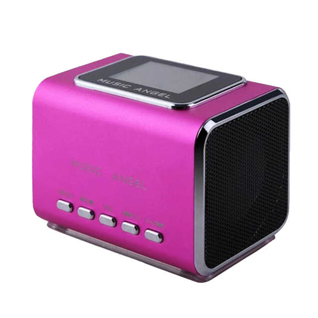 音樂天使 JH-MD05X MP3 插卡音箱 繁體中文版 可更換電池 FM可錄音 送USB充電器 [富廉網]