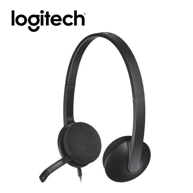 Logitech 羅技 H340 USB耳機麥克風 [富廉網]