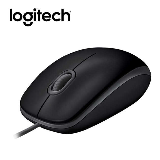 【Logitech】羅技 M110 有線靜音滑鼠 [富廉網]