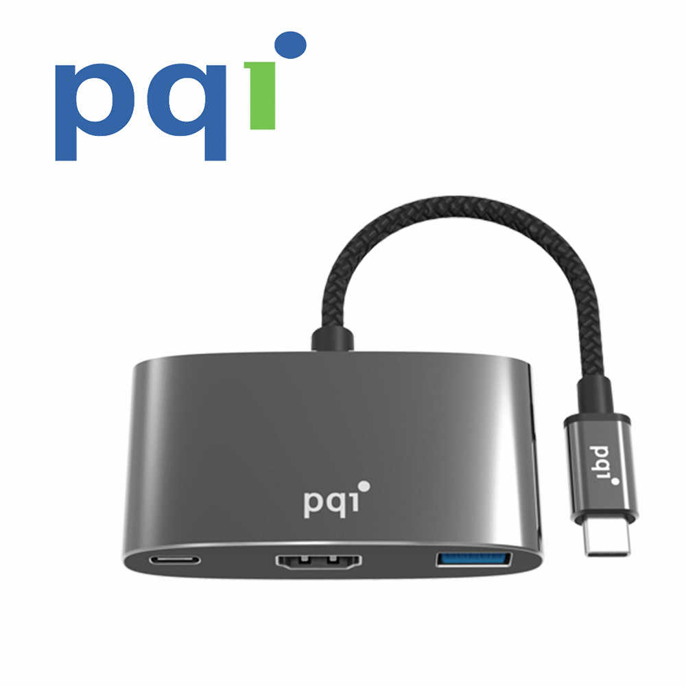 【PQI】USB-C 3-Port Multi Hub 轉接器