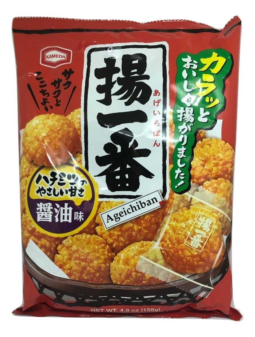 龜田 揚一番醬油米果 138g