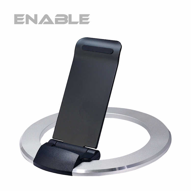 【福利品】ENABLE 鋁合金 可調角度 手機&平板 立架