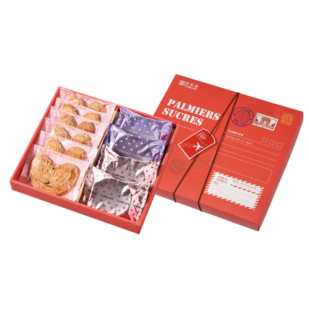 【亞尼克】【有閑禮盒】喜q餅蝴蝶酥綜合10入禮盒