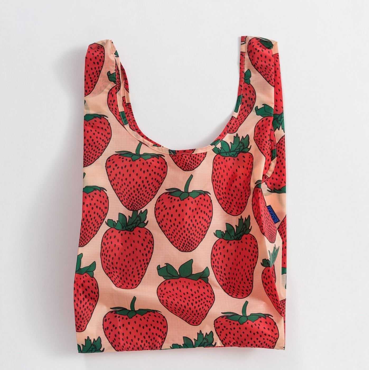 紐約潮感 BAGGU 口袋購物袋 經典款 香甜草莓（同一地址拚團價）